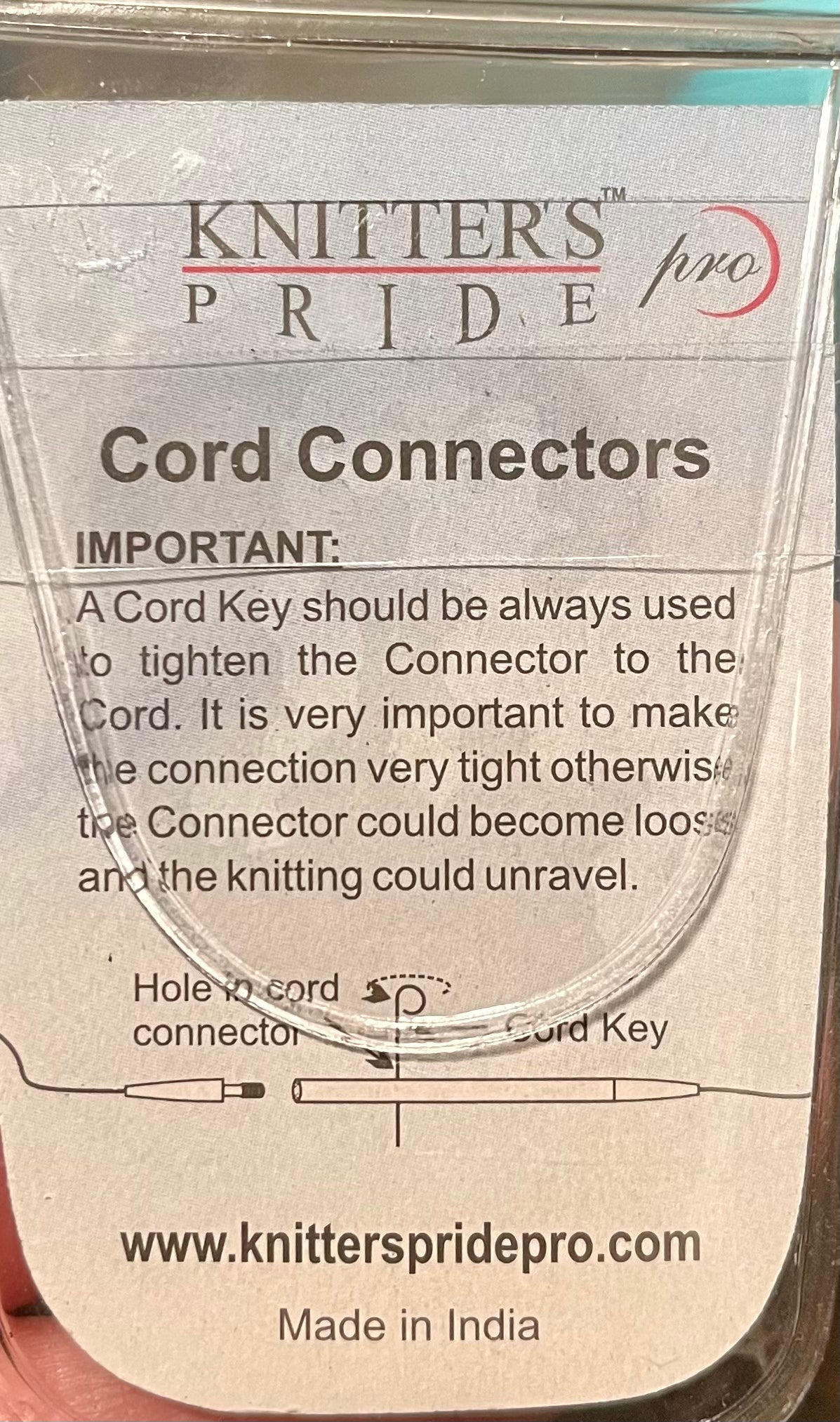 Cord Connectors (3) - Knitters Pride Pro
