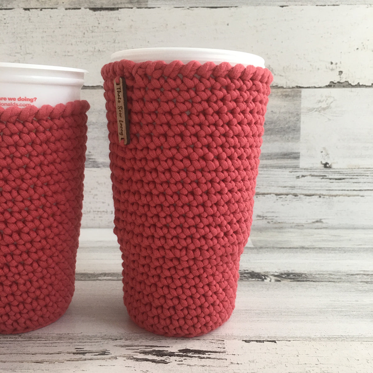Berry Red - Hot and Cold Cup Cozy