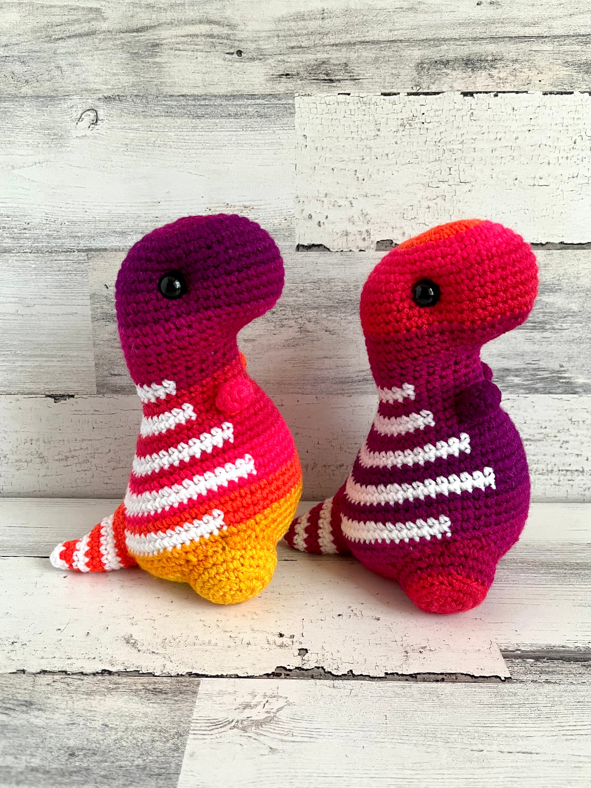 Sunset Ombré - Chubby Dinosaur