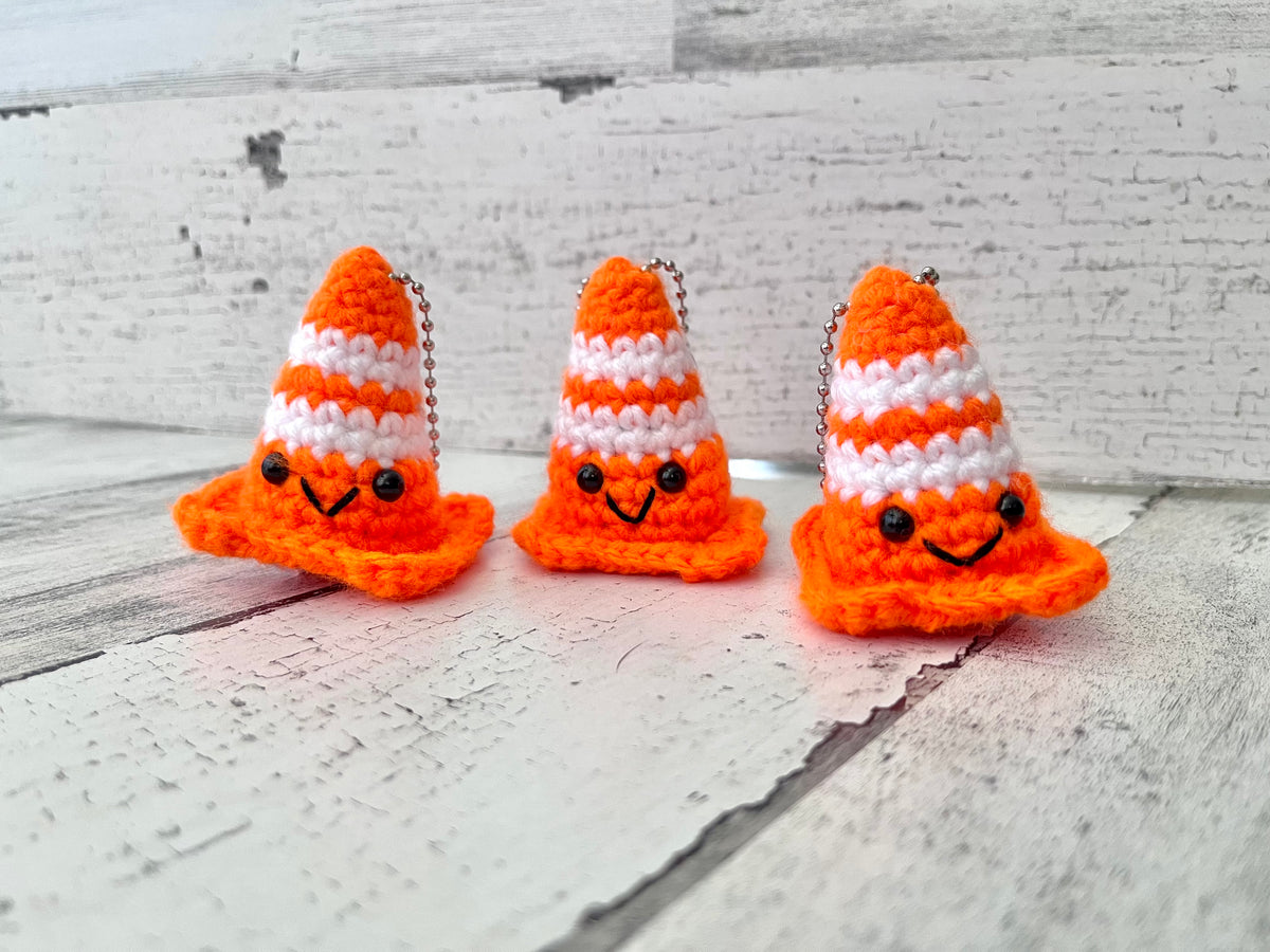 Traffic Cone - Keychain