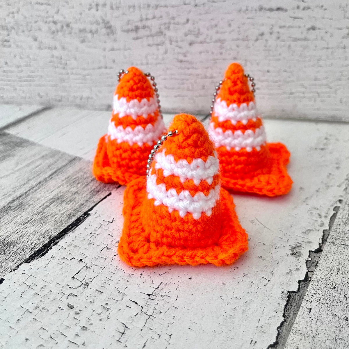 Traffic Cone - Keychain
