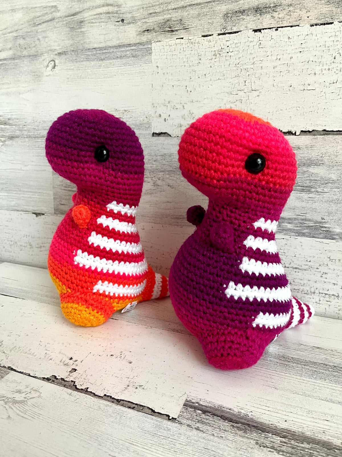 Sunset Ombré - Chubby Dinosaur