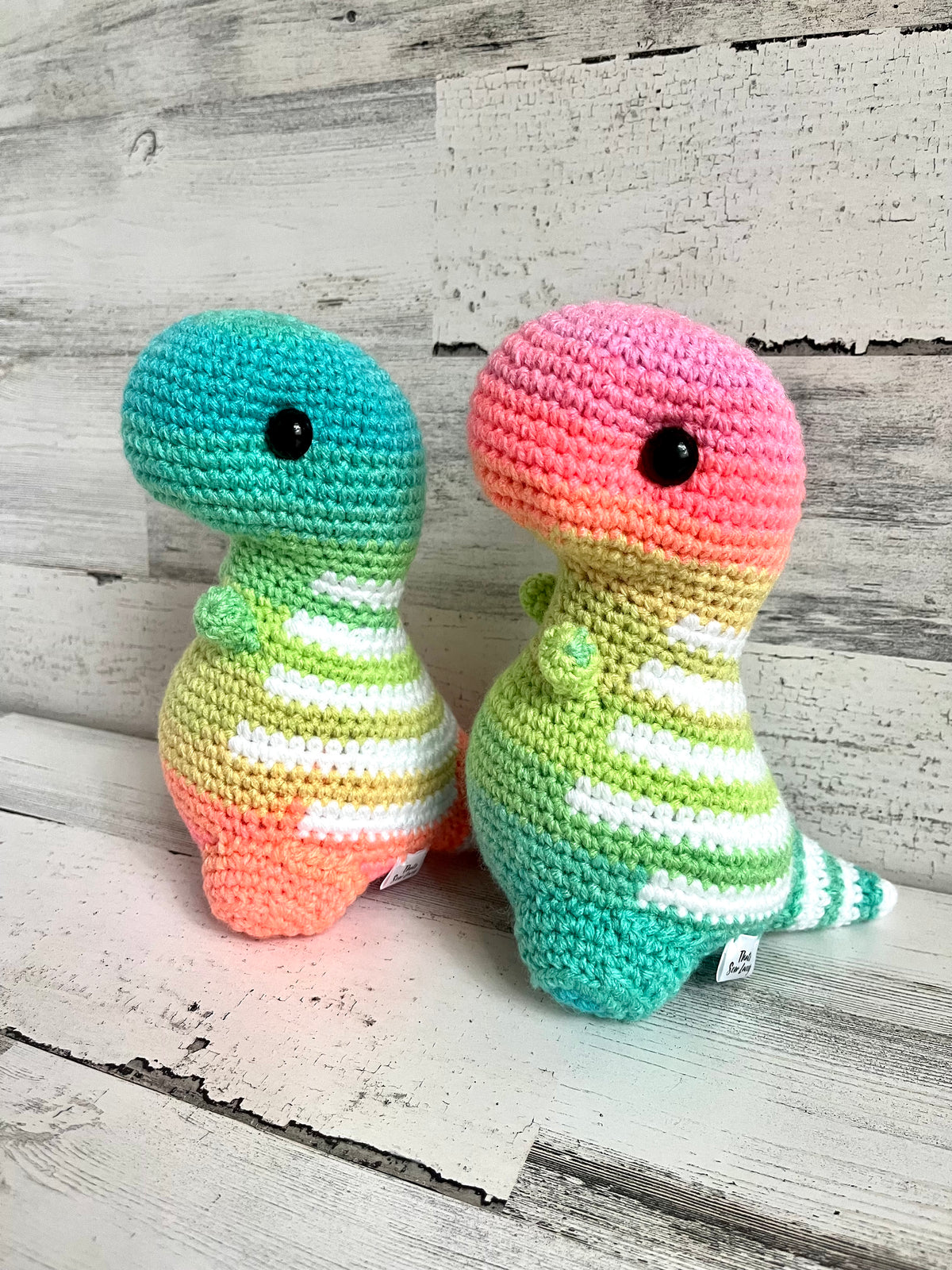 Pastel Ombré- Chubby Dinosaur