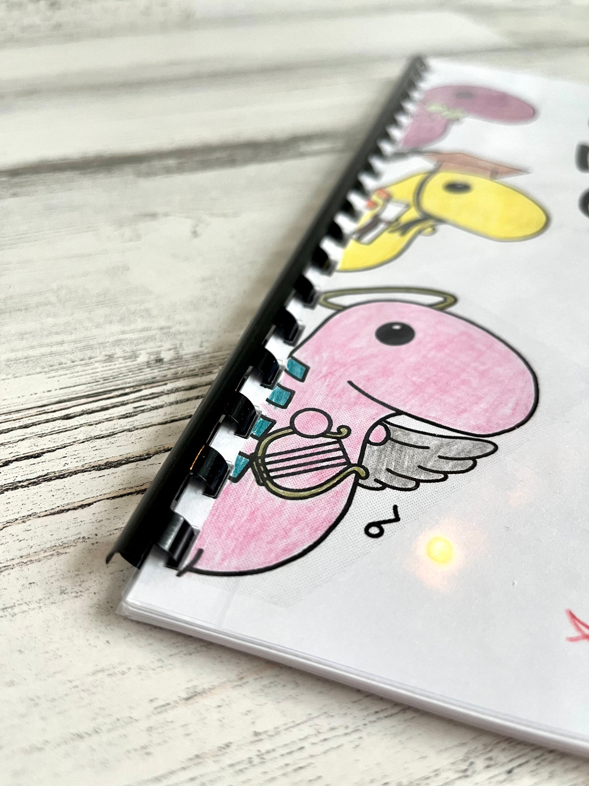 Chubby Dinosaur Coloring Book (Physical Copy)