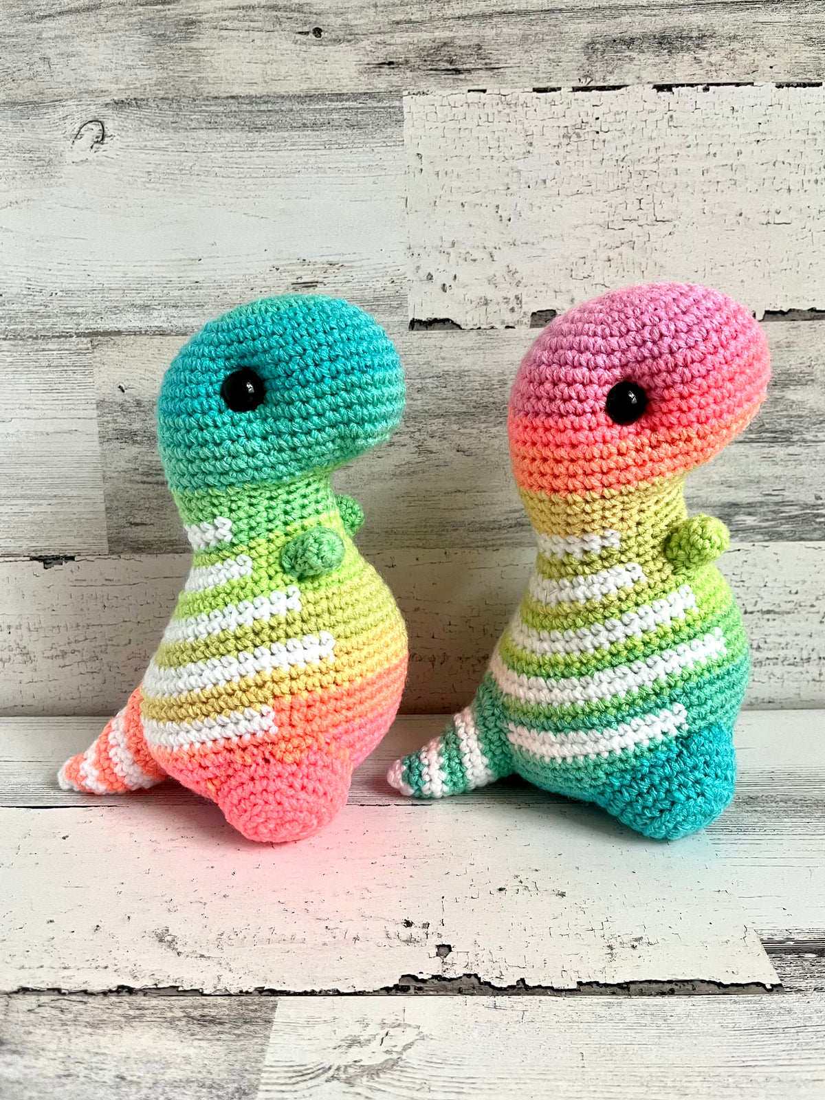 Pastel Ombré- Chubby Dinosaur