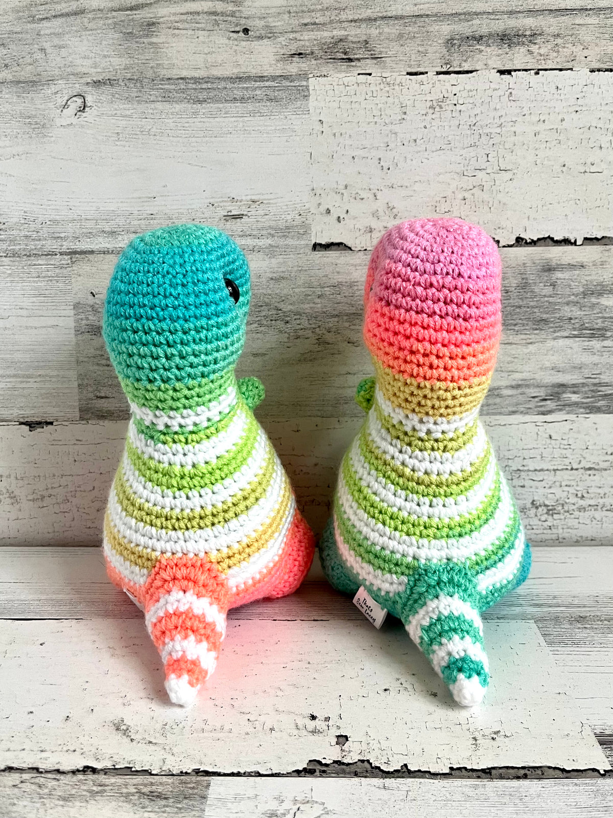 Pastel Ombré- Chubby Dinosaur
