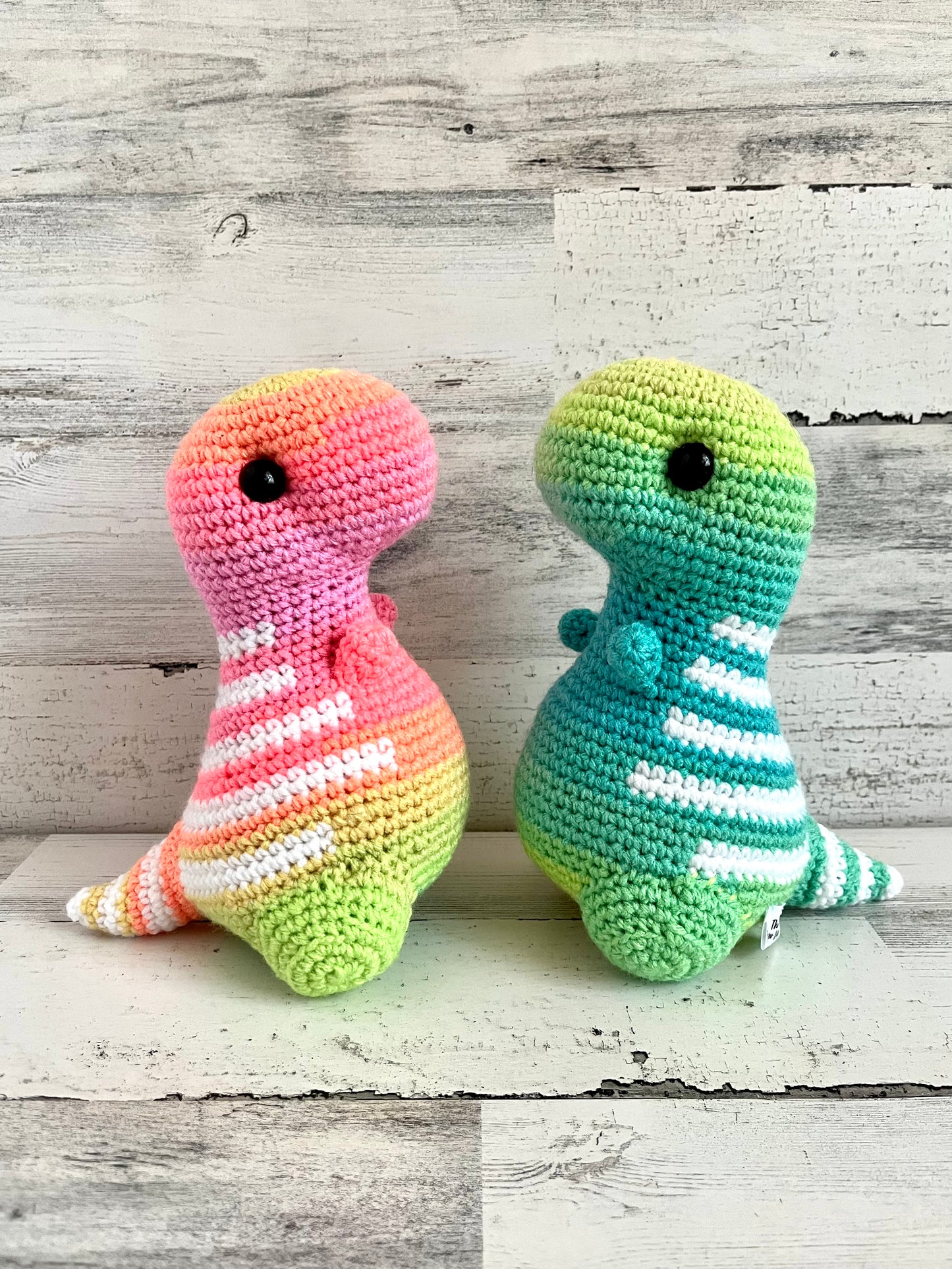 Pastel Ombré- Chubby Dinosaur
