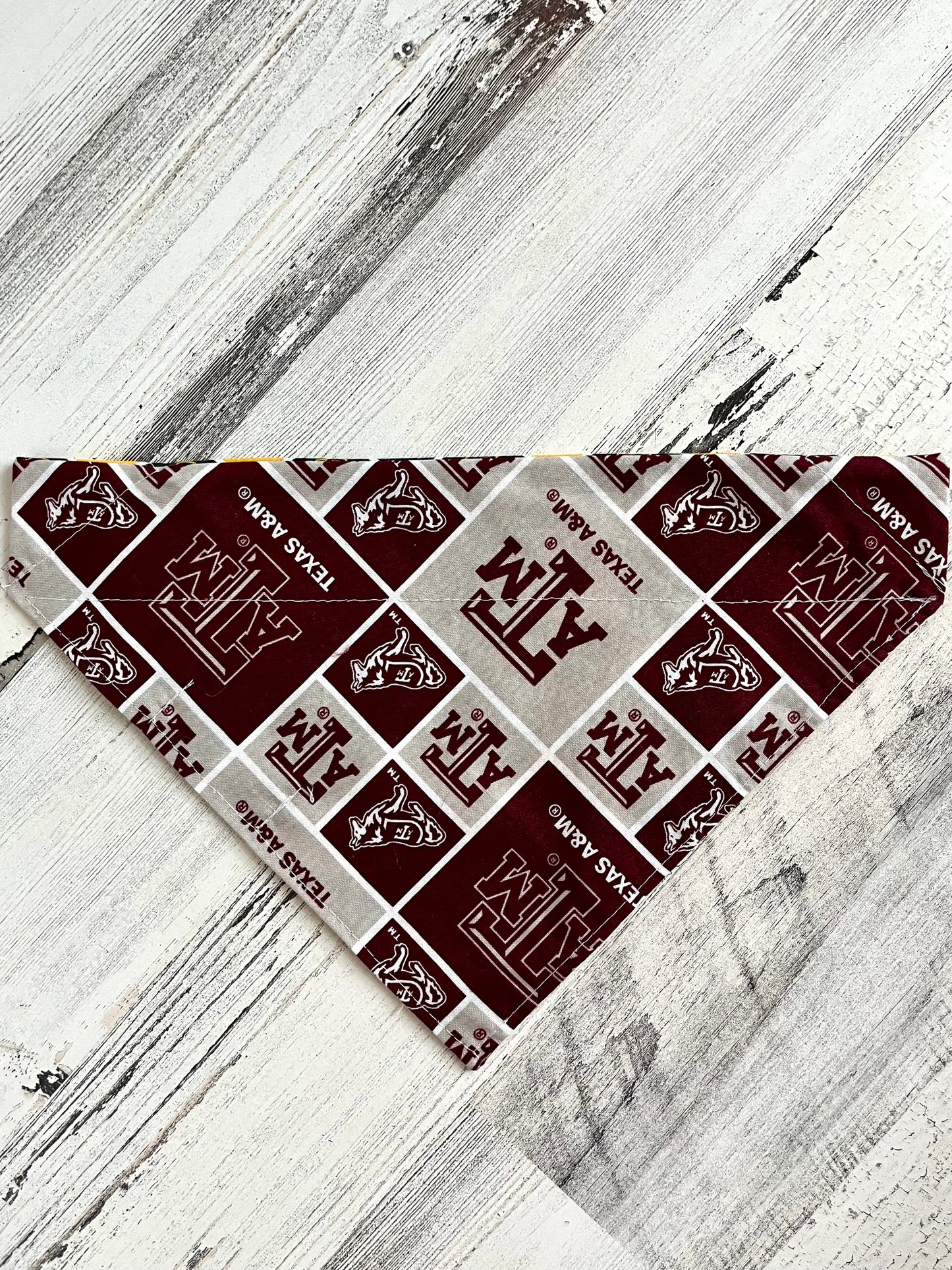 Texas A&M / Baylor University House Divided - Slip On Pet Bandana