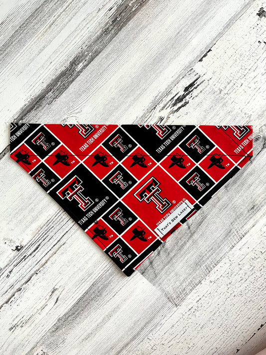 Texas Tech University - Slip On Pet Bandana