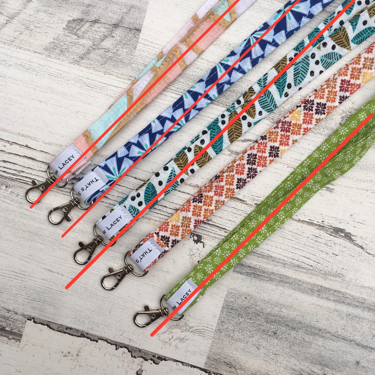 Lacey's Lanyards with Swivel Hook