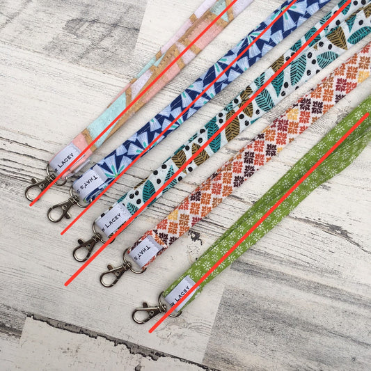 Lacey's Lanyards with Swivel Hook