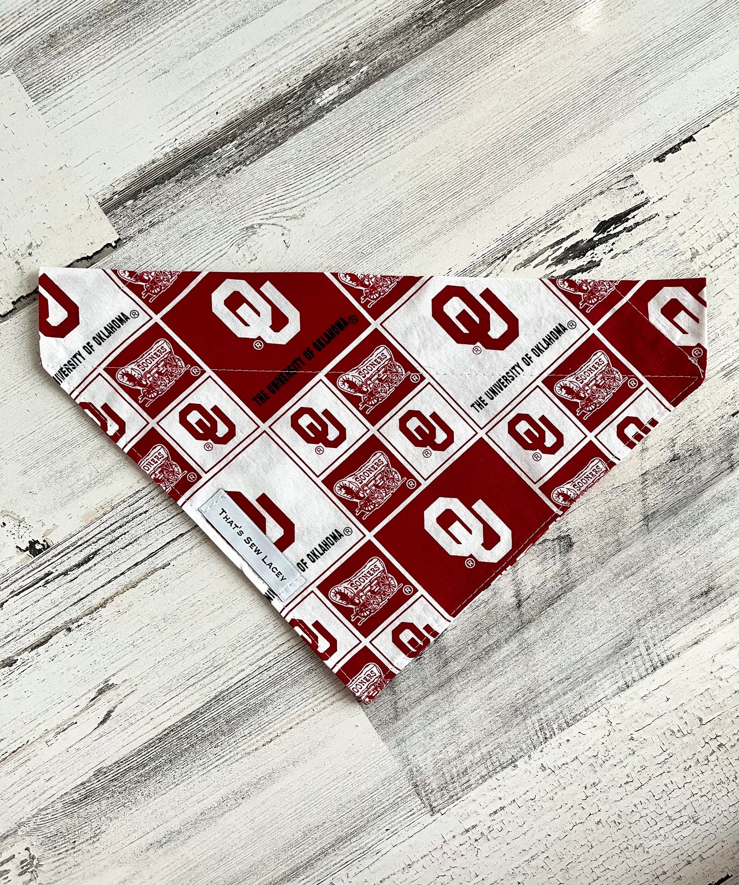 OU University of Oklahoma - Slip On Pet Bandana