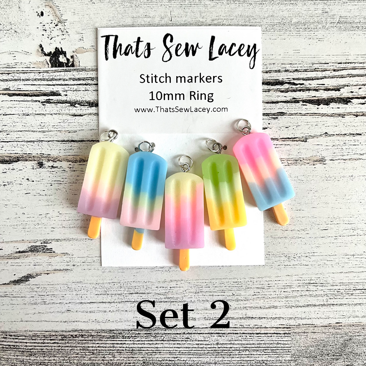 Popsicles - TSL Stitch Markers