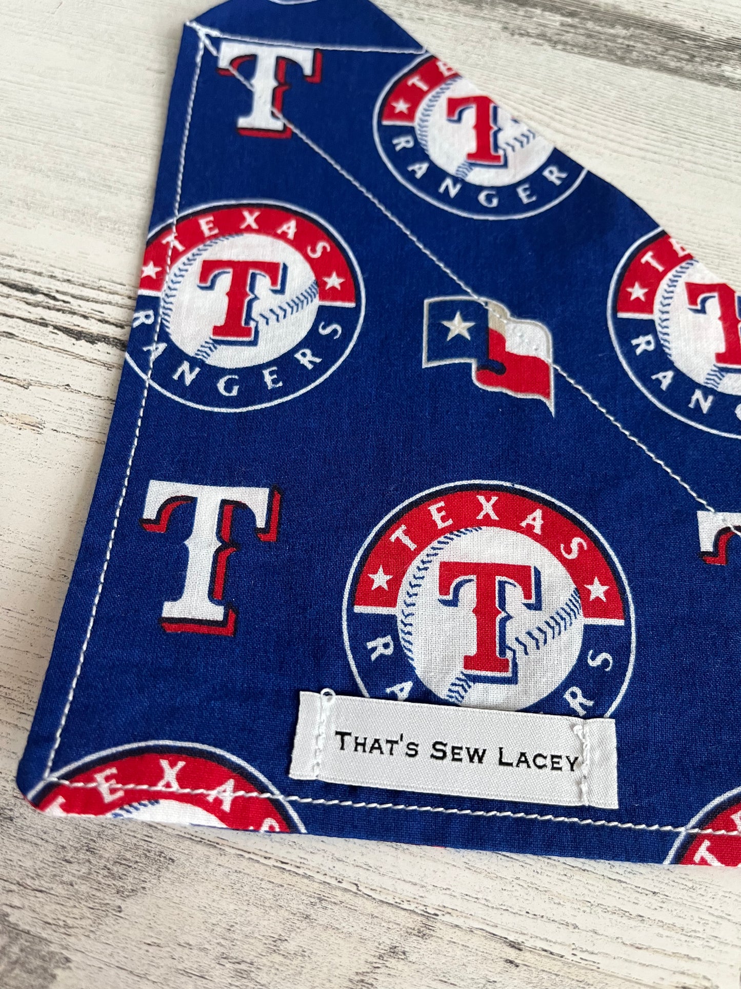 Texas Rangers - Slip On Pet Bandana
