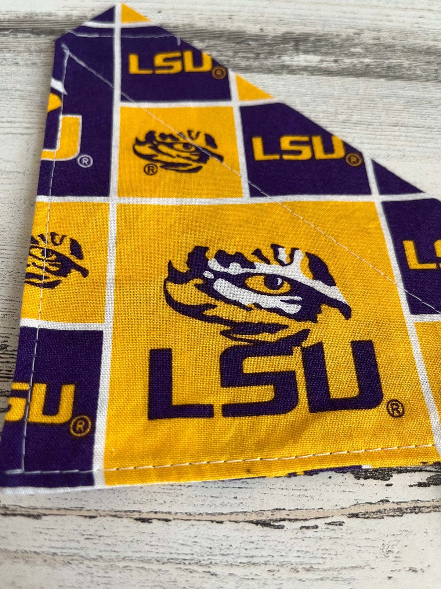 LSU Louisiana State University - Slip On Pet Bandana