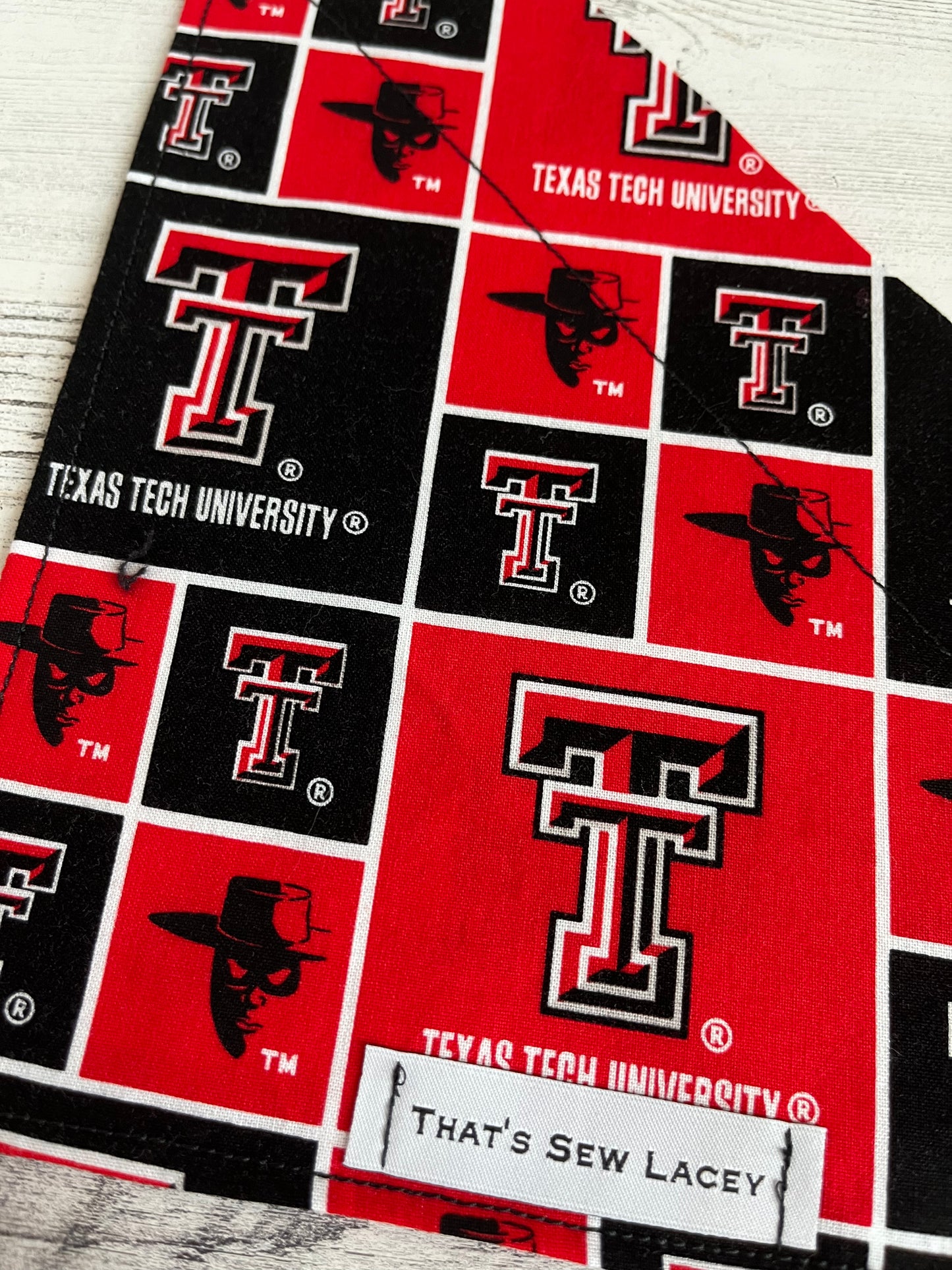 Texas Tech University - Slip On Pet Bandana