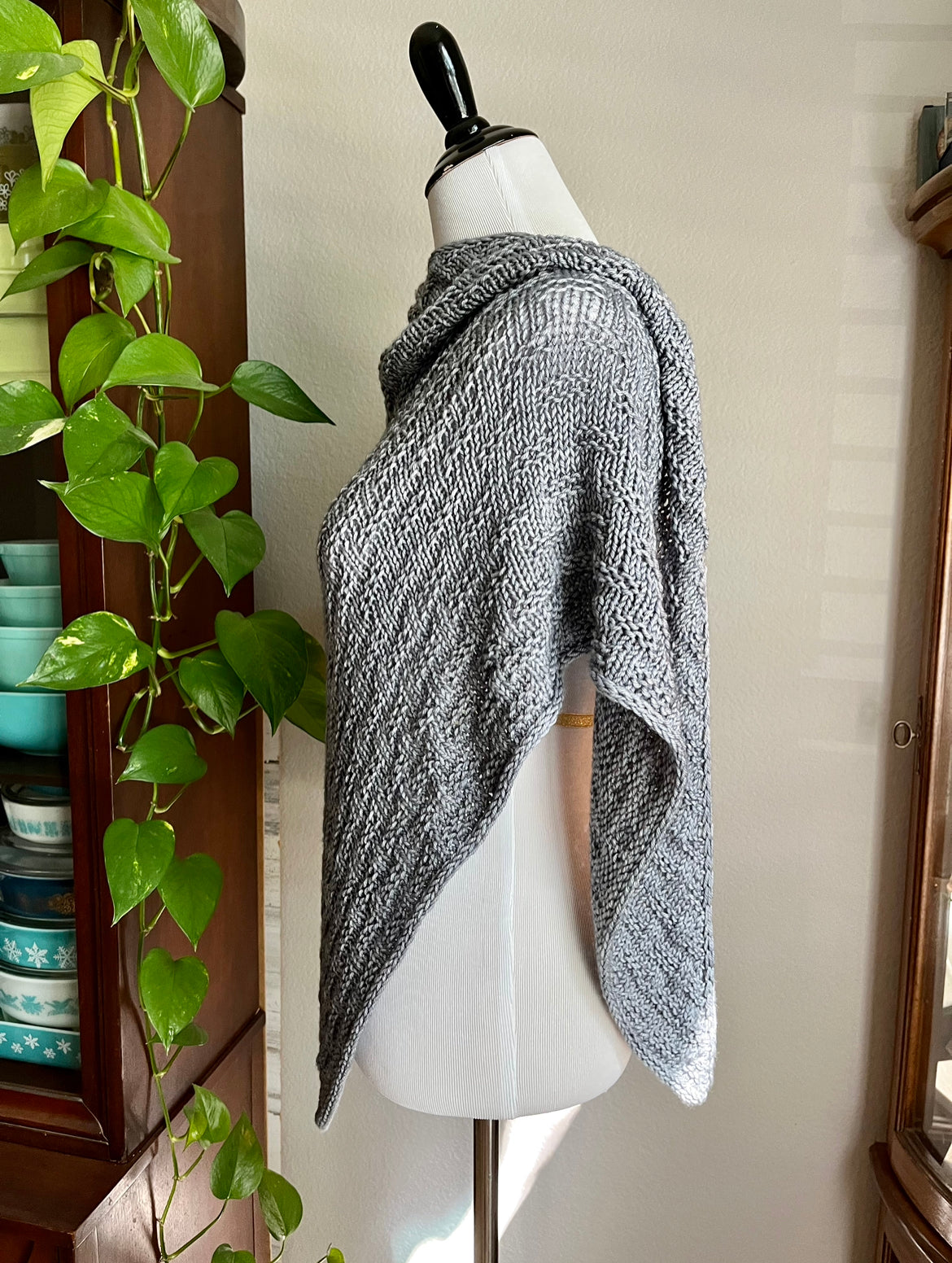 Lightly Woven Shawl - Knitting