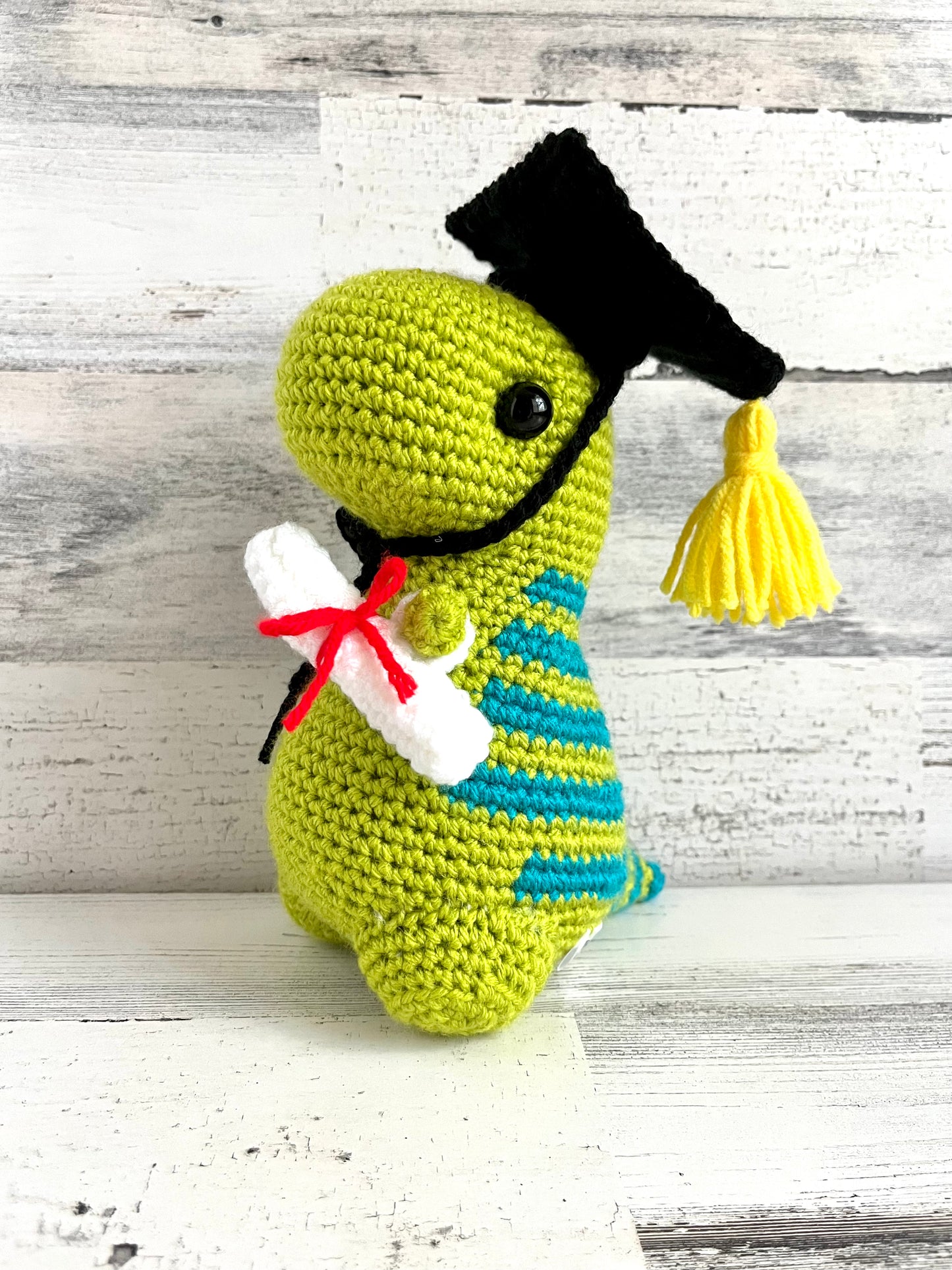 Graduation Cap & Diploma - Dinosaur Accessories