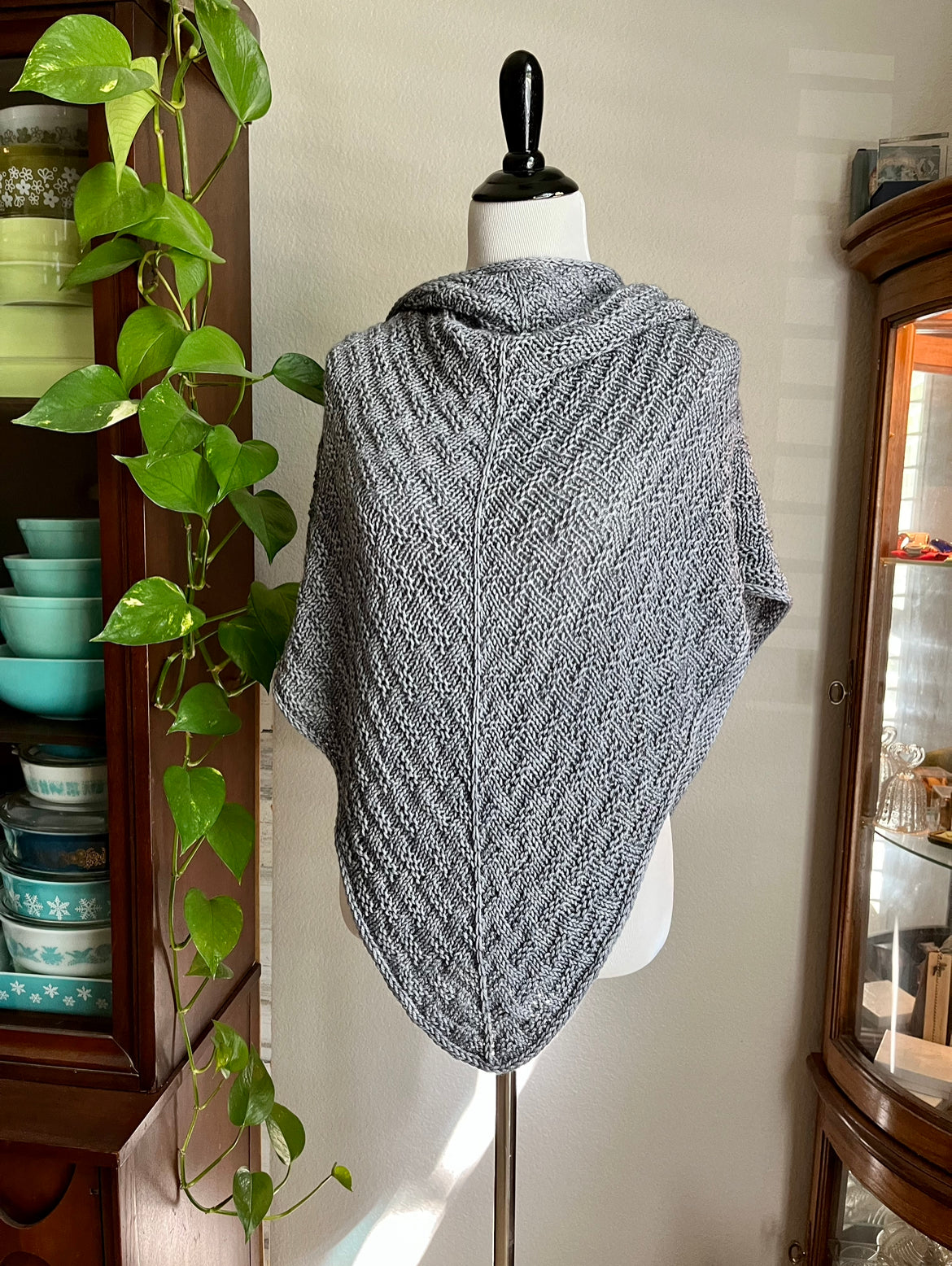 Lightly Woven Shawl - Knitting