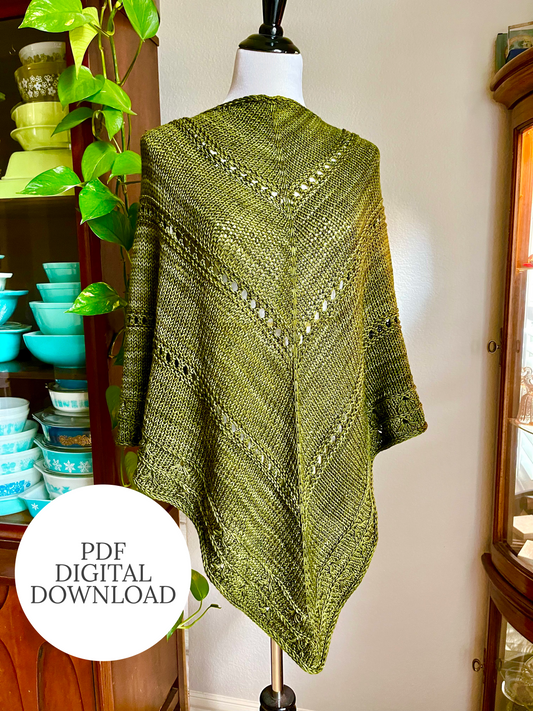 The Indy Wrap - Knitting