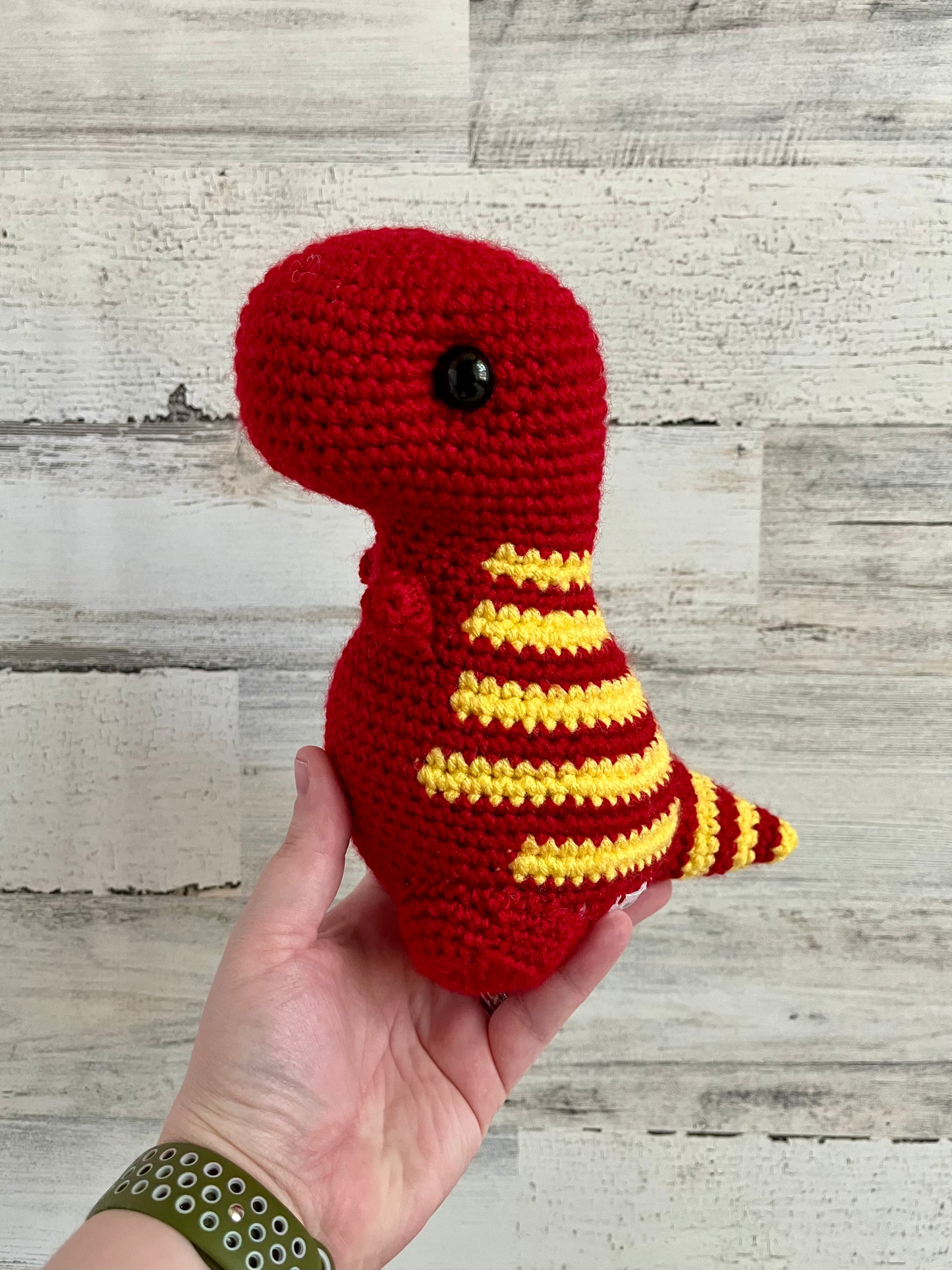 Red & Yellow - Chubby Dinosaur
