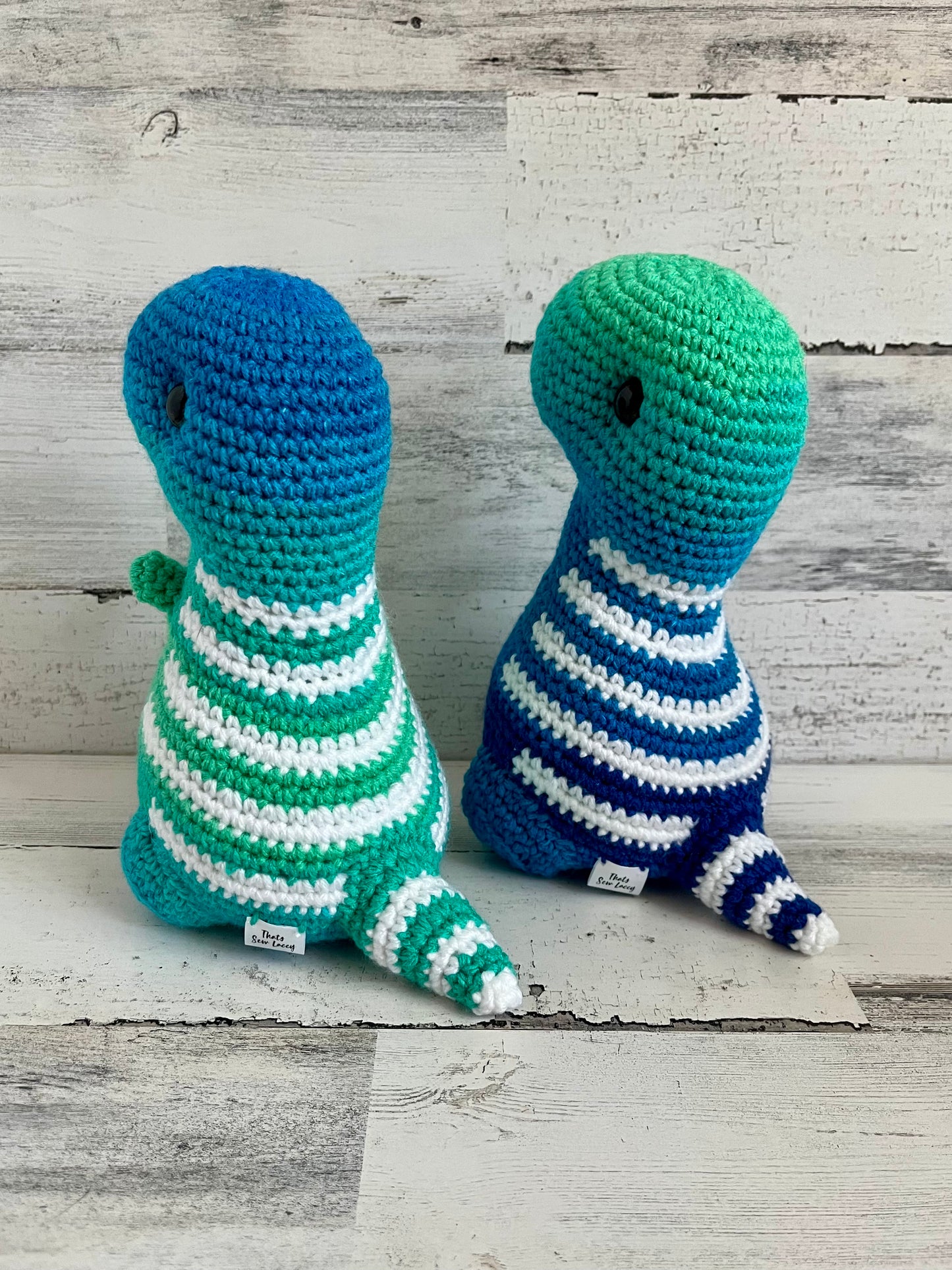 Blue Lagoon Ombré - Chubby Dinosaur