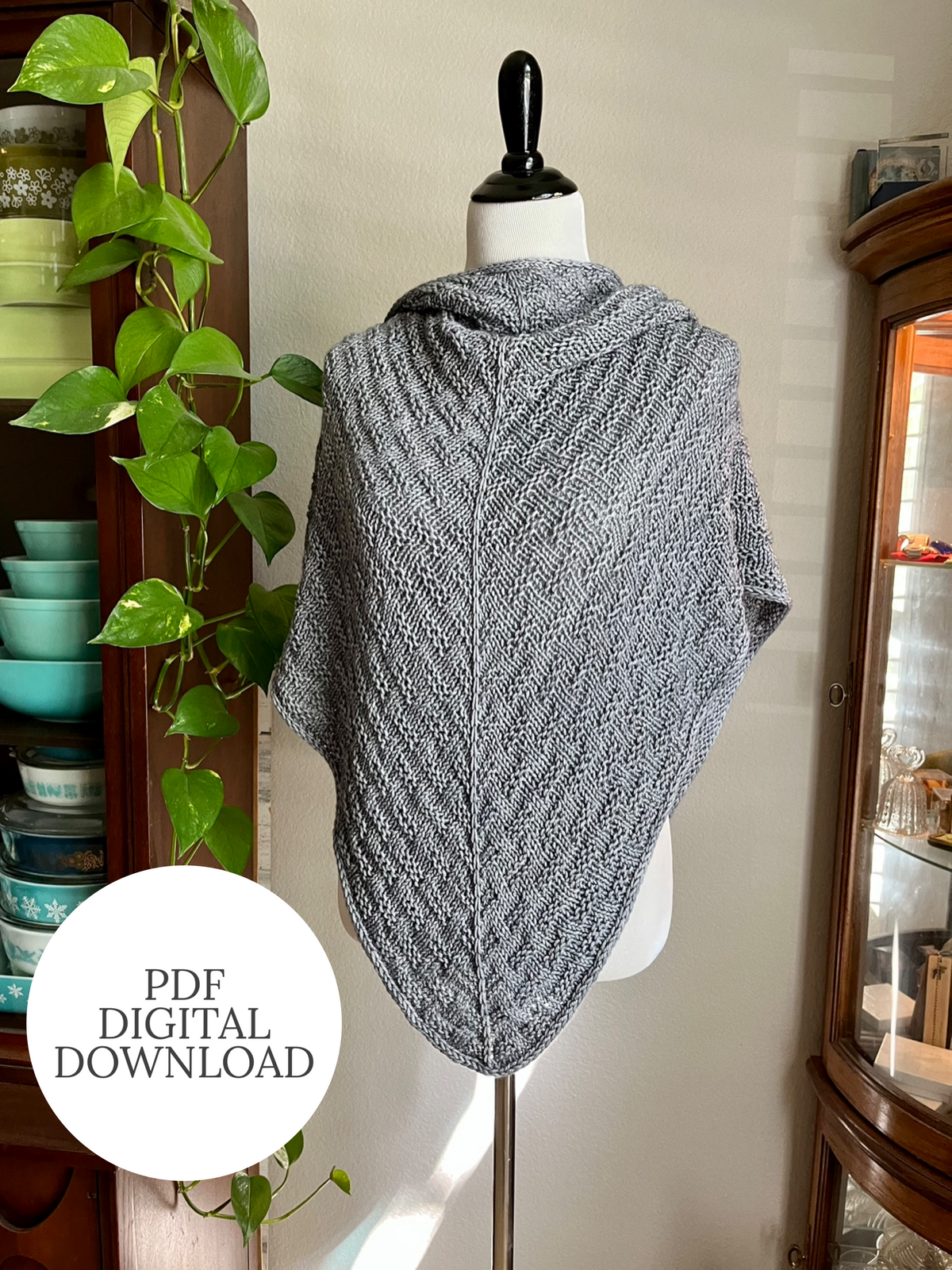 Lightly Woven Shawl - Knitting