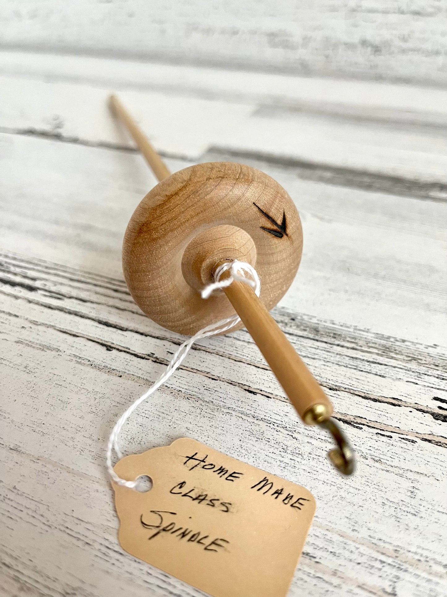 Top Whorl Handmade Wooden Drop Spindle