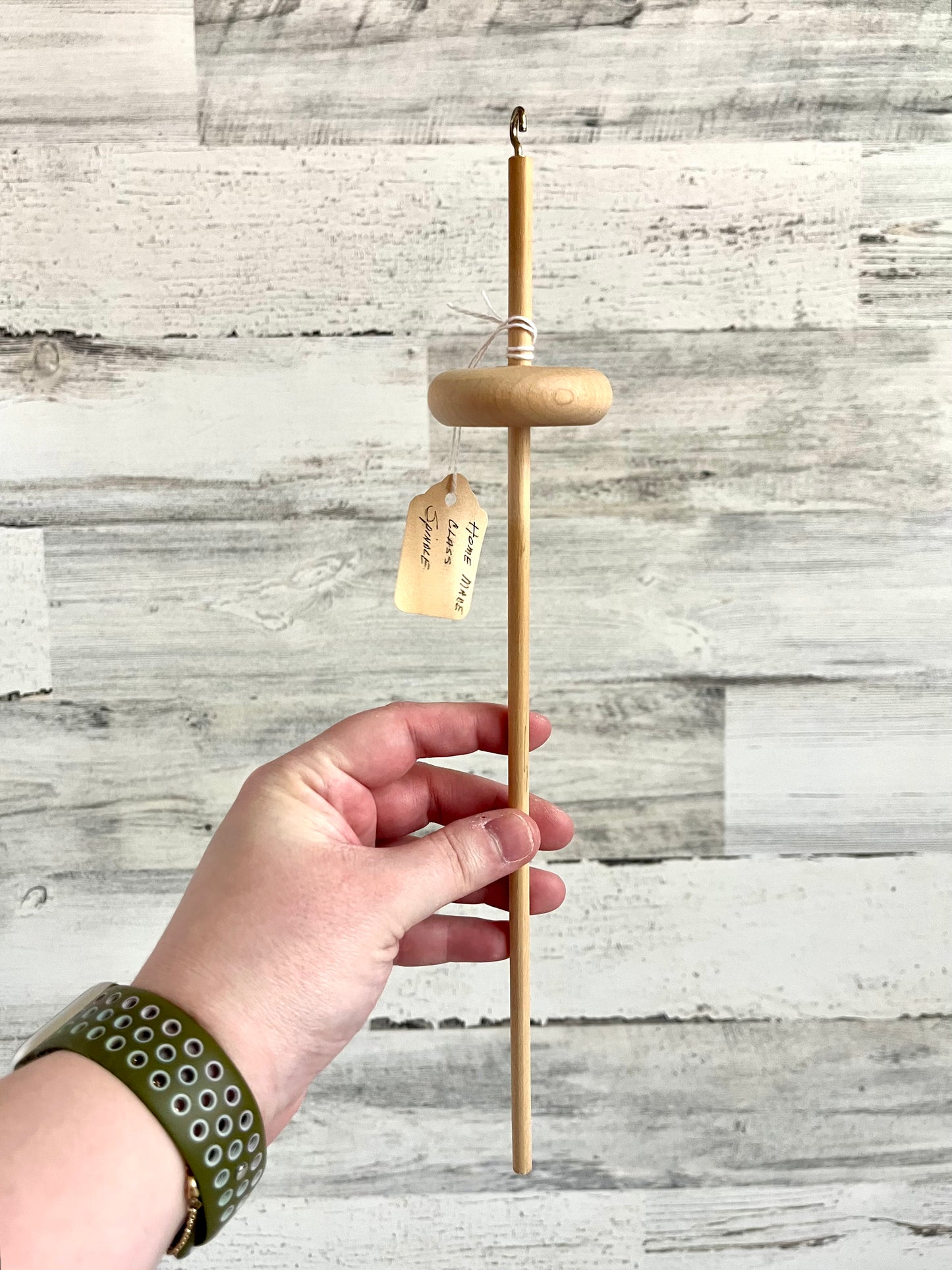 Top Whorl Handmade Wooden Drop Spindle