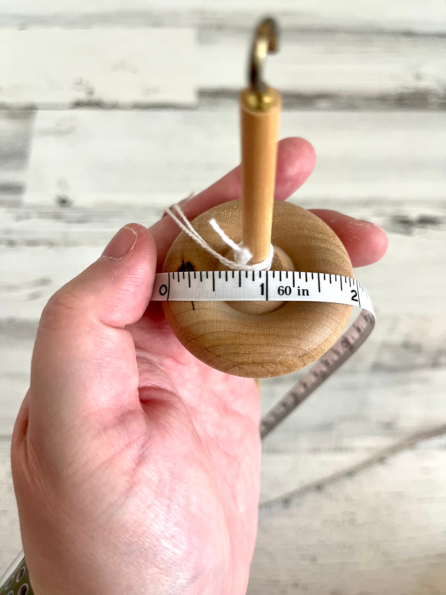 Top Whorl Handmade Wooden Drop Spindle