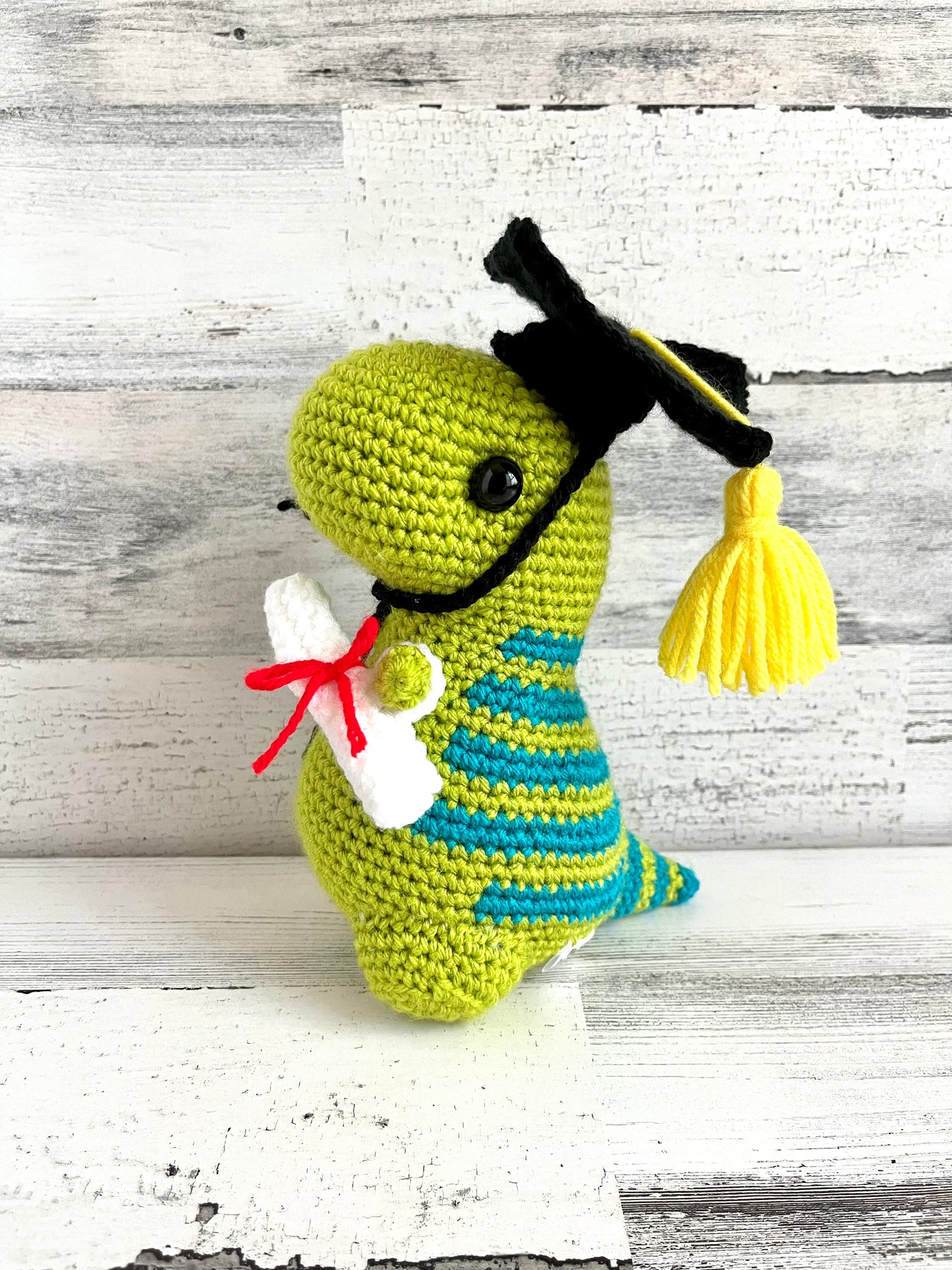 Graduation Cap & Diploma - Dinosaur Accessories