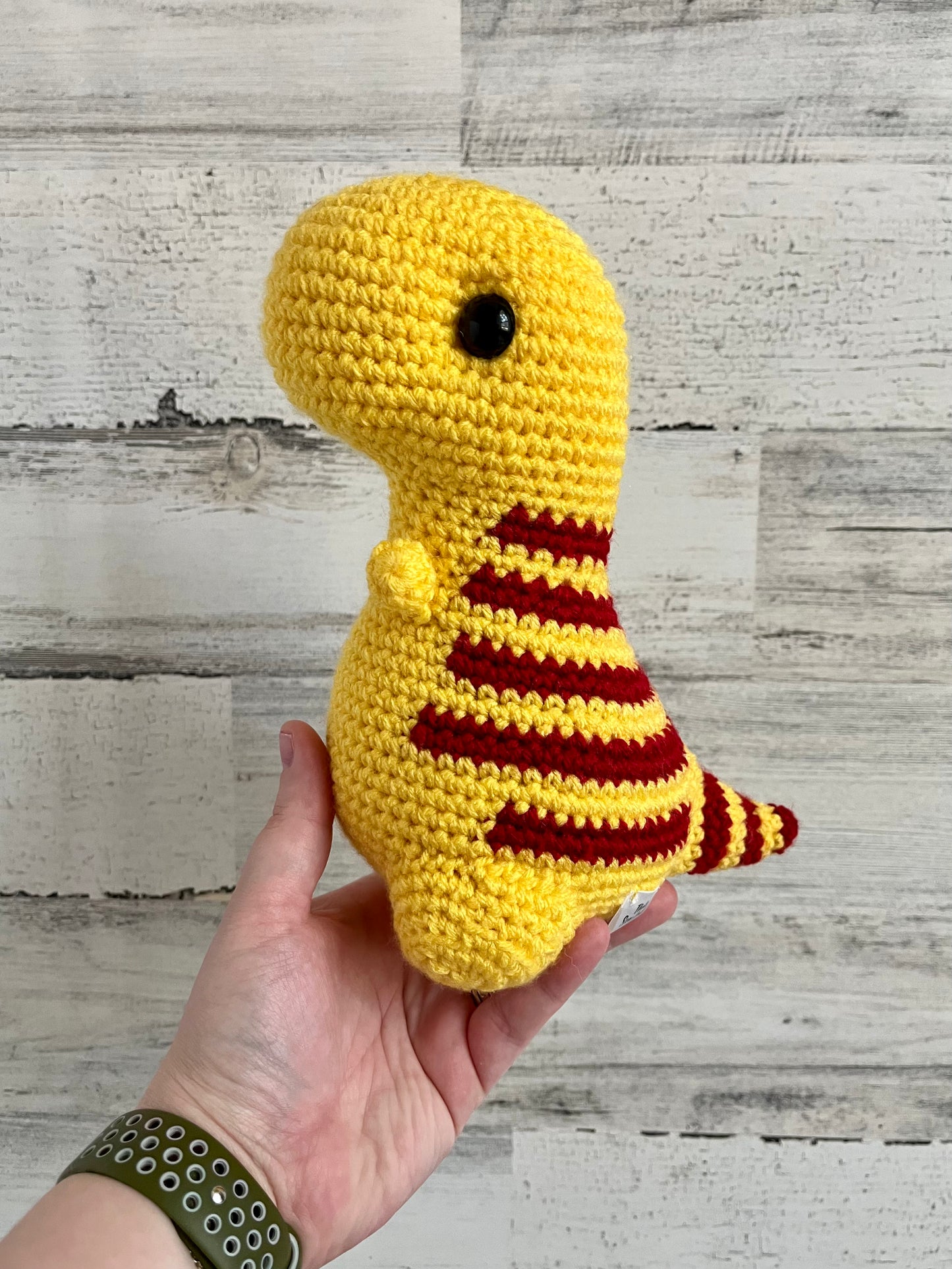 Red & Yellow - Chubby Dinosaur