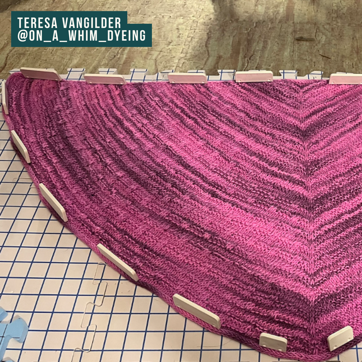 Lightly Woven Shawl - Knitting