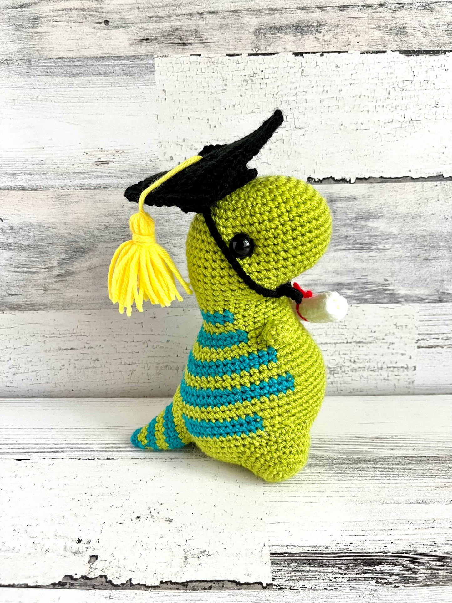 Graduation Cap & Diploma - Dinosaur Accessories