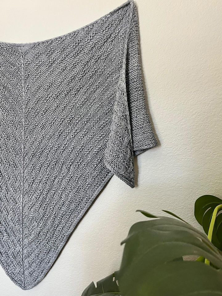 Lightly Woven Shawl - Knitting