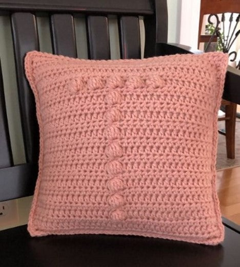 PDF Pattern - The Bobble Letter Pillow - Crochet