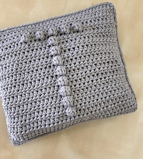 PDF Pattern - The Bobble Letter Pillow - Crochet
