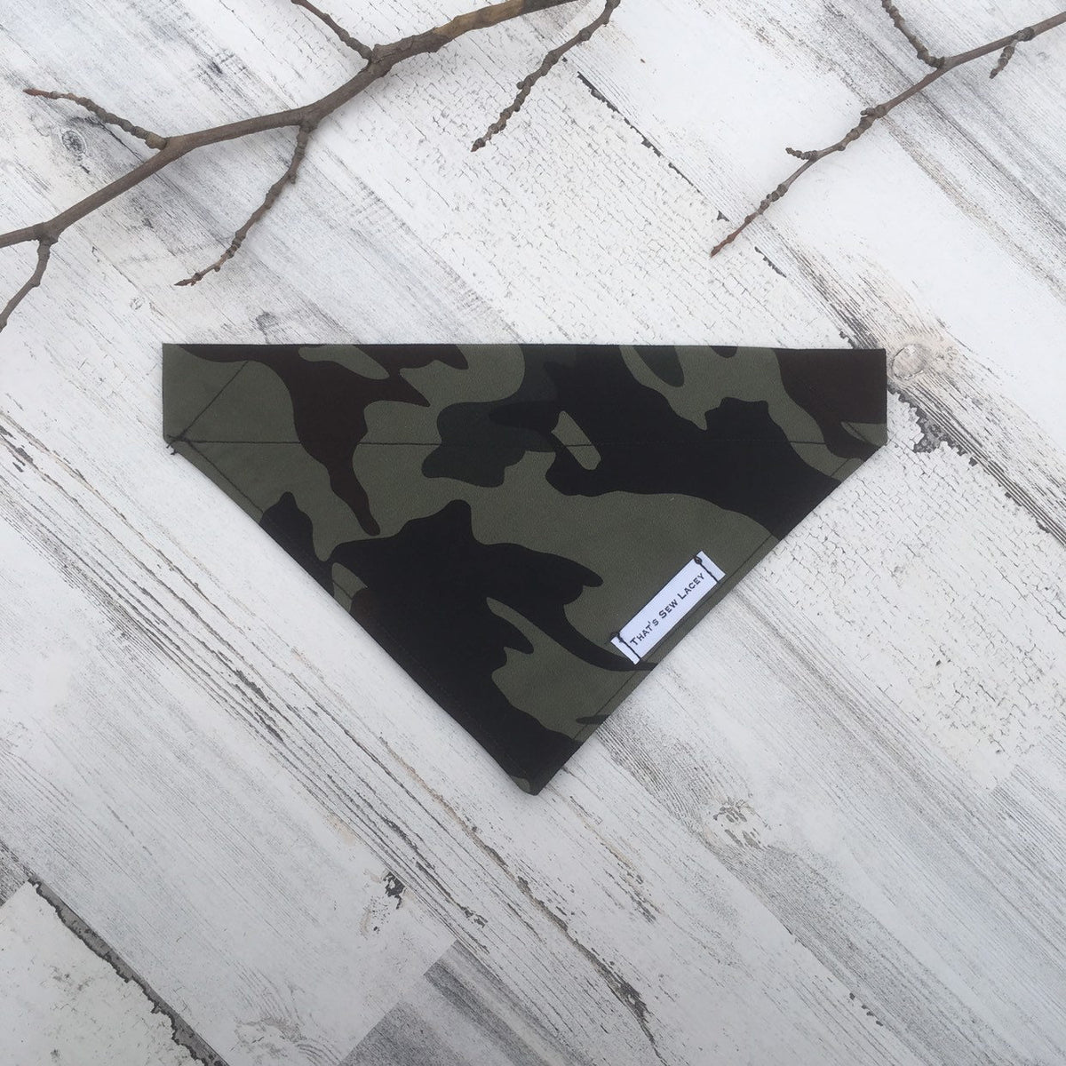 Classic Camouflage - Slip On Pet Bandana