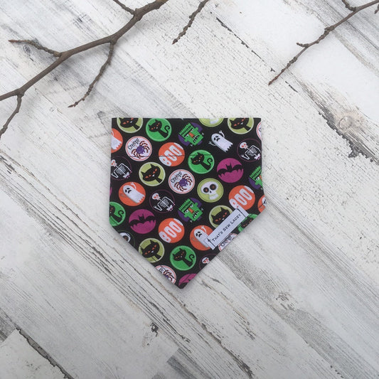 Halloween Dots - Slip On Pet Bandana