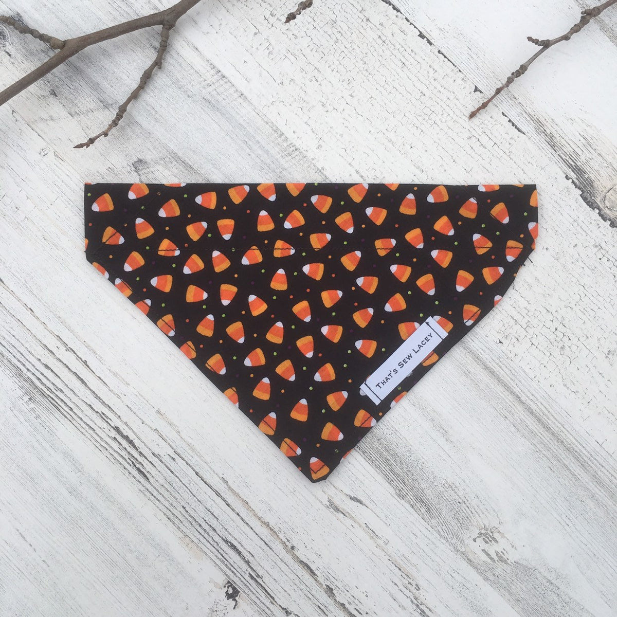 Candy Corn - Slip On Pet Bandana