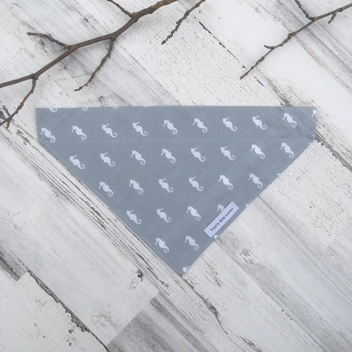 Seahorses - Slip On Pet Bandana
