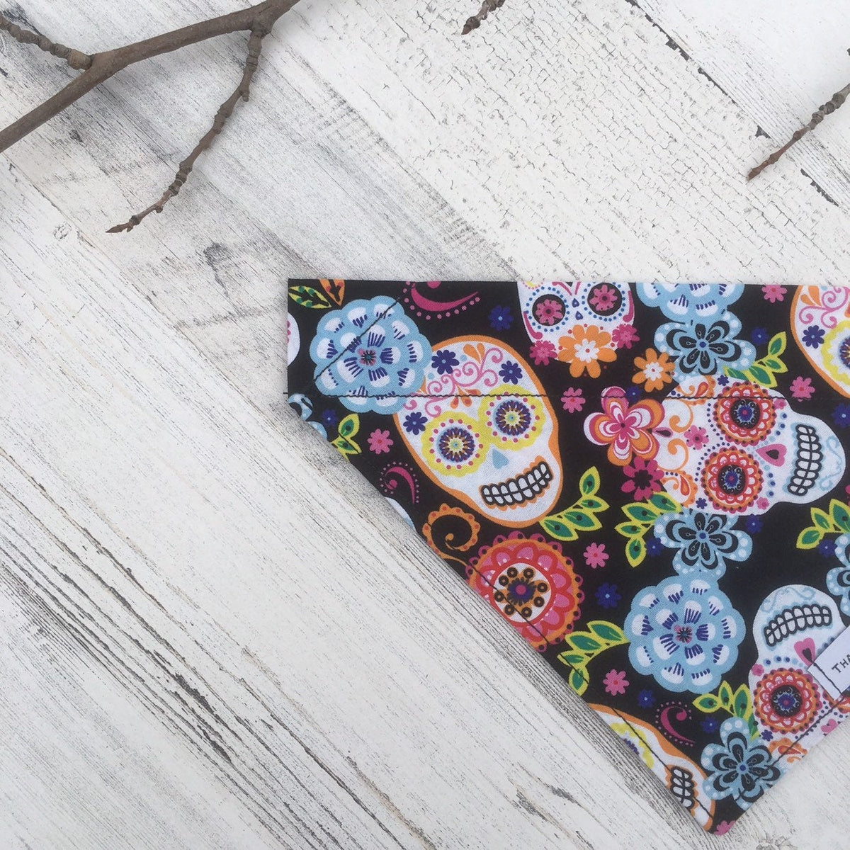 Sugar Skulls - Slip On Pet Bandana