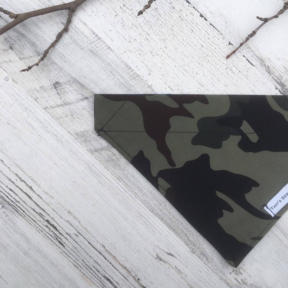 Classic Camouflage - Slip On Pet Bandana