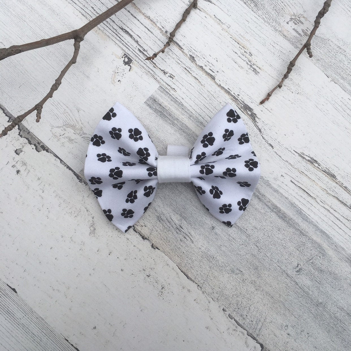 Paw Prints - Slip On Bow Tie