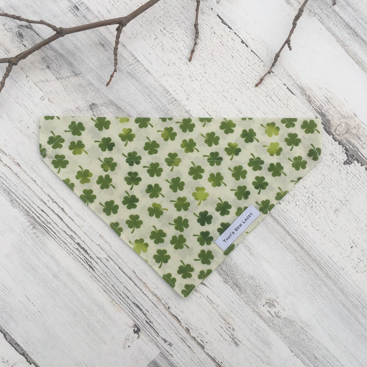 Shamrocks - Slip On Pet Bandana