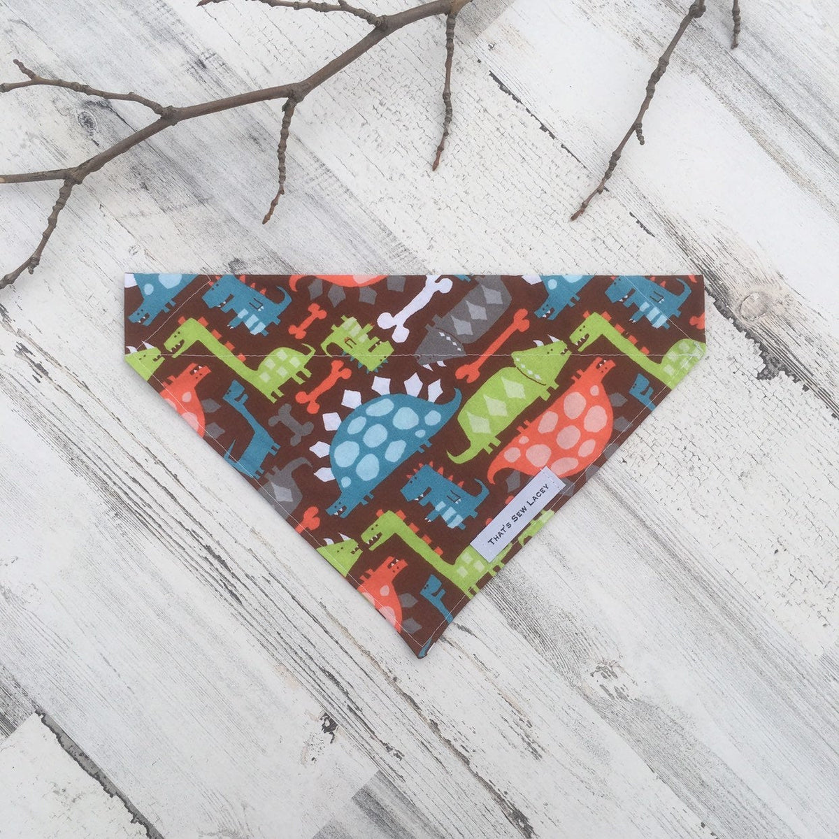 Dinosaurs - Slip On Pet Bandana