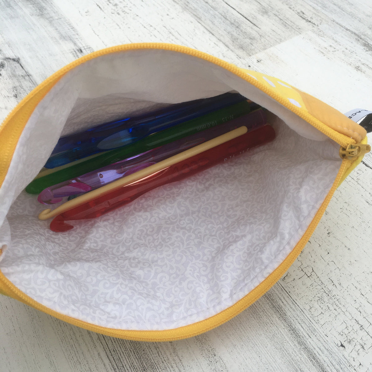 Quilted Zipper Pouches