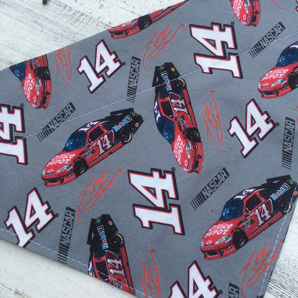NASCAR Tony Stewart 14 - Slip On Pet Bandana