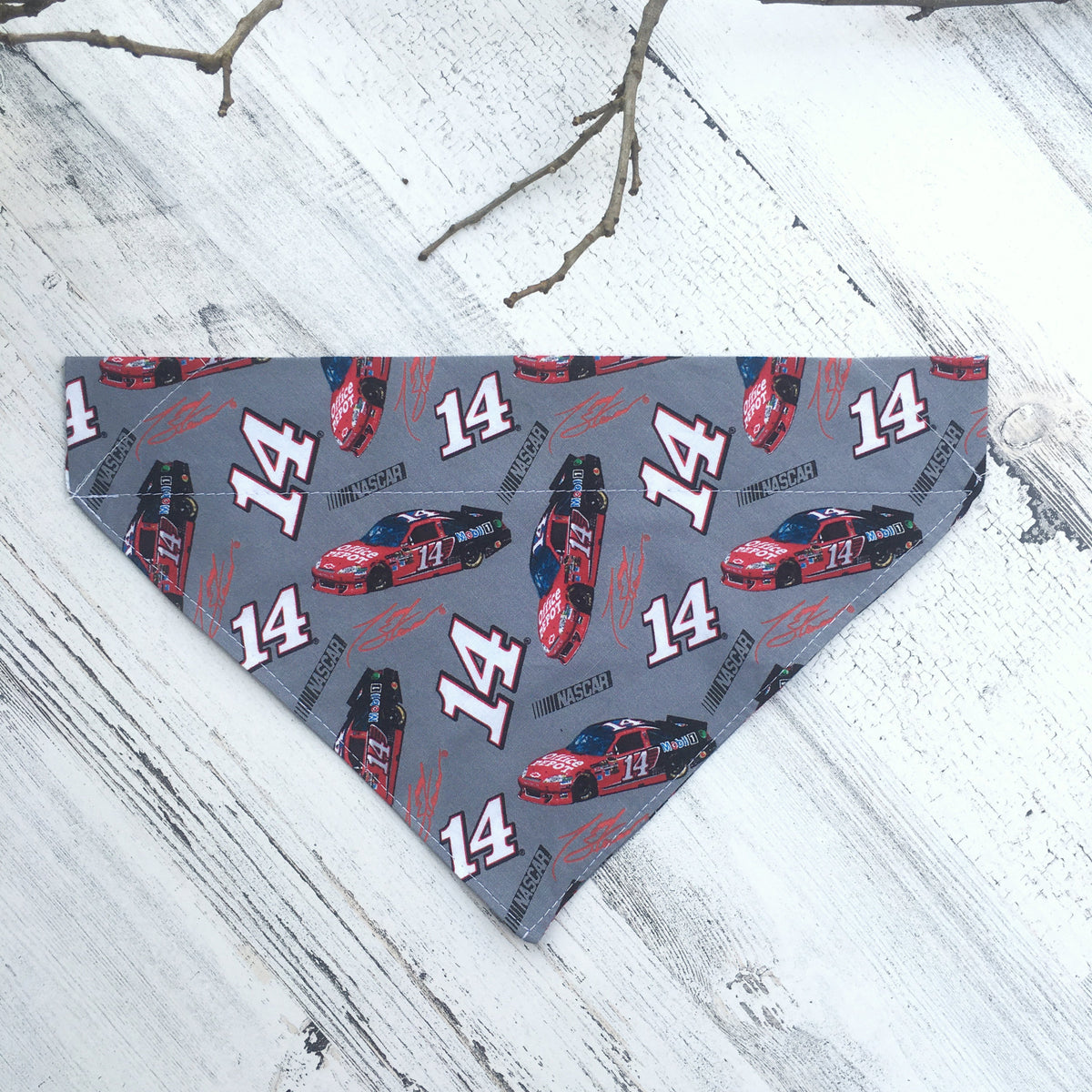 NASCAR Tony Stewart 14 - Slip On Pet Bandana