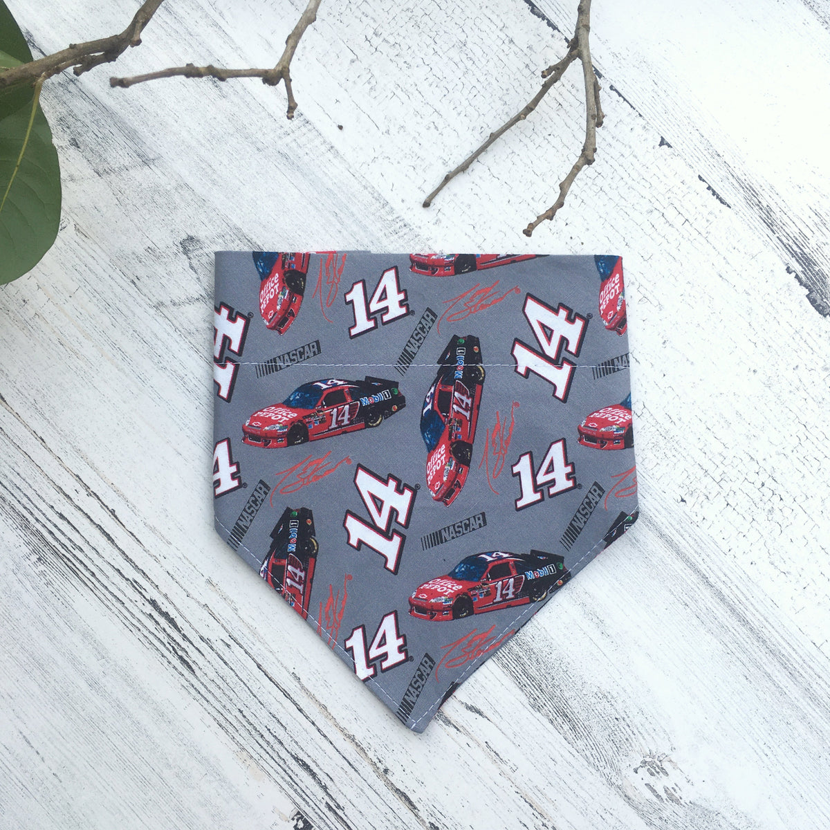 NASCAR Tony Stewart 14 - Slip On Pet Bandana
